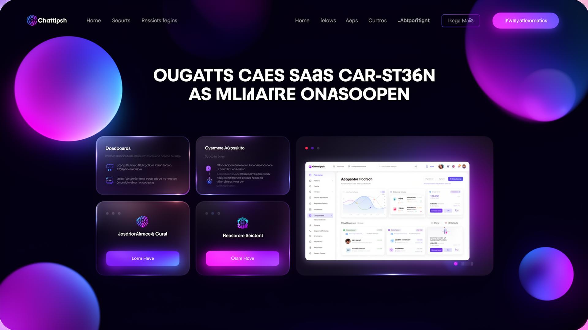 Landing page SaaS creada con Zeyra